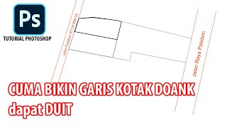 Enaknya Tukang edit di photoshop - tutorial photoshop - membuat garis