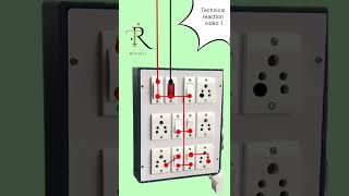 12 module board wiring 👍 #electrical #electrian #boardwiring #electrician #electritian #circuitboard