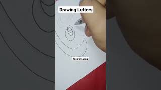 Drawing Letters #shorts #letras #aestheticdesign #handwriting #drawingtutorial