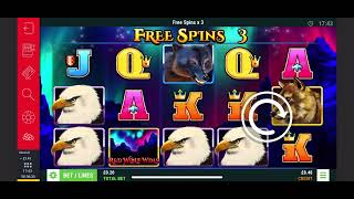 NEW GAME RED WOLF WINS 5 free spins