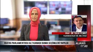 Rusya'daki Duma Seçimlerinin Değerlendirilmesi  Prof Dr Salih Yılmaz Rusen.org