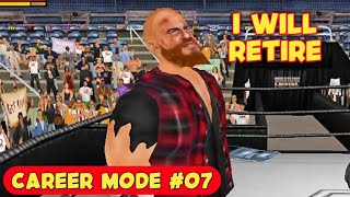 I Will Retire - Wrestling Empire S1 Eps 07