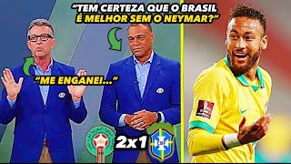 NETO PASSA VERGONHA AO VIVO E AFIRMA QUE NEYMAR NÃO JOGA MAIS NA SELEÇÃO BRASILEIRA