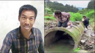 Best funny laugh video reaction,Paban raee,,Funny entertainment,Try not for laugh