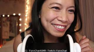 🔴 ASMR LIVE 3Dio Oil Massage , Ear to Ear Whispers and Pearls