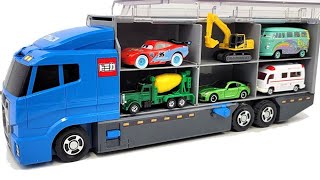 13 Type Tomica Cars ☆ Tomica opened and stored in the big convoy