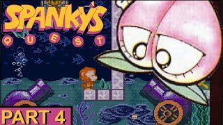 retro world | Spanky's Quest (SNES) playthrough part 4 | how to take down the peach