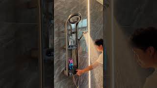 Modern shower #youtubeshorts #ytshorts #shorts #shower #bathroomshower #homedecor