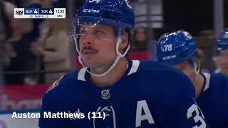 Toronto Maple Leafs Goals Vs Sabres Nov 4th 2023