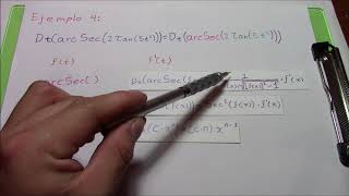 Derivada de identidades trigonométricas inversas, E4