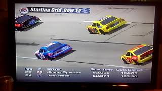 Nascar Thunder 2002 EA Sports 500 Starting Grid In Talladega