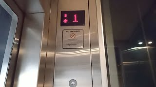 Schindler 5400 AP MRL Scenic Elevator at Puri Indah Mall Expansion, Jakarta