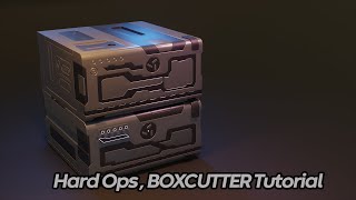 Hard Ops , BOXCUTTER Tutorial for Blender , پلاگین هارداوپس , باکس کاتر