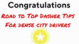 Road to Top Dasher - What completion rate do you need on Doordash to be a top dasher?