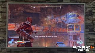 Playing God of War-Ragnarok(Hardest Puzzle made easy) Challenging stage.. #ps4 #ps5 #gameplay