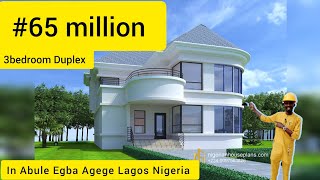 Most Affordable 3bedroom Duplex In Abule Egba Agege Lagos State Nigeria - signature Smart Homes