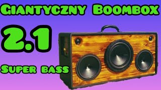 Boombox dla Pudziana 2.1 boombox DIY bluetooth jak zrobić