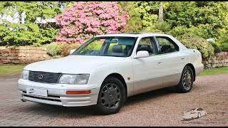 1996 Lexus LS400 Pearl White