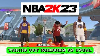 NBA 2K23 Trips Gameplay | Randoms Out Here Getting Obliged! 😂