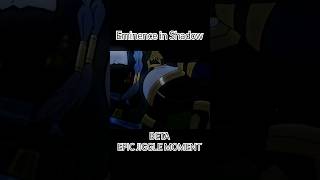 Beta lands and jiggles beautifully ep 4 ~ Eminence in Shadow #shorts #anime #eminenceinshadow