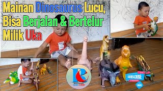 Mainan Dinosaurus Lucu, Bisa Berjalan & Bertelur - Koleksi Mainan Dinosaurus Untuk Anak-Anak