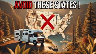 States To AVOID RV Camping In 2024