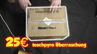 Überraschungspaket von Toschpyro | 25 € Böller Box | #ProfessorPyro