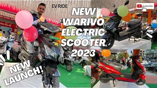 New Warivo Electric Scooter || Warivo PRAG || Hi Speed Electric Scooter || Specification || Price ||