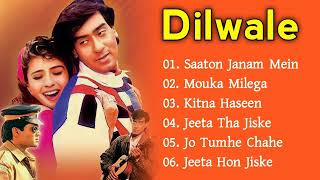 Dilwale Movie All Songs || Ajay Devgan, Raveena Tandon, Sunil Shetty Long Time Songs