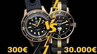 Compreresti il nuovo Blancpain Fifty Fathoms che costa 31000€? Ecco l'alternativa economica a 300€.