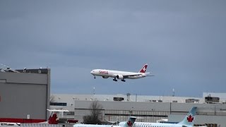 Swiss International B777-3DE/ER (HB-JNC) Final Approach 24R Montreal YUL | CYUL