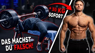 Sofort MEHR Bankdrücken mit DIESEN 3 Tipps! (Ultimate Guide)