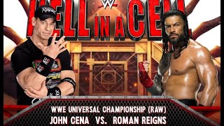 JOHN CENA VS ROMAN REIGNS WWE UNIVERSAL CHAMPIONSHIP (RAW)#wwe #wwe2k23 #viralvideo