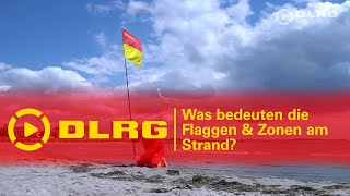 DLRG Flaggen am Strand - Rot-Gelbe Flagge sorgt für mehr Sicherheit