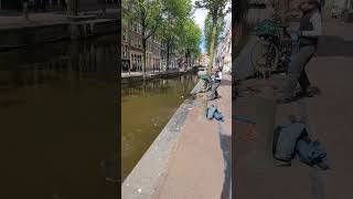 Fishing for TREASURE in the Canals of Amsterdam!