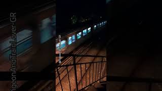 11th batch train N.9 headed to Kiffisia at night