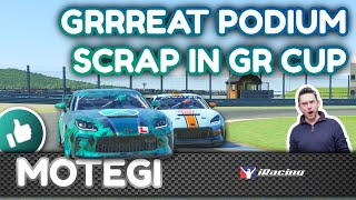 GRRReat battles in GR Cup! A top split podium up for grabs at Motegi and I need a result! | iRacing