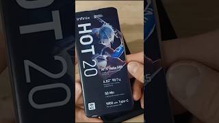 Infinix Hot 20 Helio G85 #shortsvideo #unboxing