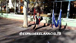 YOGA AEREO AL AIRE LIBRE