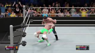 WWE 2K17: Matt Johnson vs Barron F***** Blade