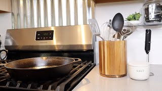 360°Rotating Wooden Utensil Holder Review | Kitchen Utensil Organizer for Kitchen Counter