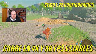 COMO CORRER "The Legend of Zelda Breath of the Wild" en 2k ,4k,8k Y 10k en CEMU 1.22 A FPS ESTABLES.