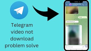 How we can fix telegram video not download ✅ telegram video not download problem solve