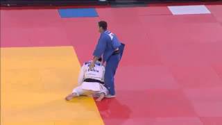 Avtandil Tchrikishvili (GEO) vs Victor Penalber (BRA) -81kg Judo Grand Slam Paris 2013