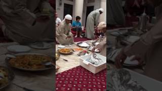 Serving Lunch At Dubai's Culture Center