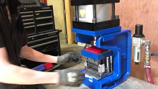 Aluminum extrusion punch Quick Change