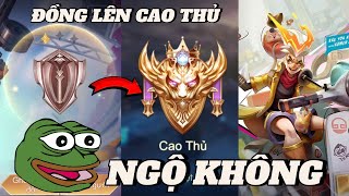 ẾCH AOV THỬ THÁCH LEO NGỘ KHÔNG TỪ ĐỒNG LÊN CAO THỦ PHẦN 2