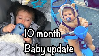 Teen Mum 10 month BABY update | first word...| vlogmas day 14