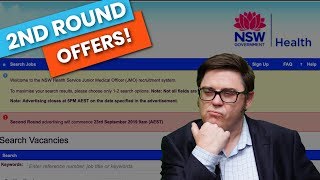 NSW Health Second Round Job Offers 2019