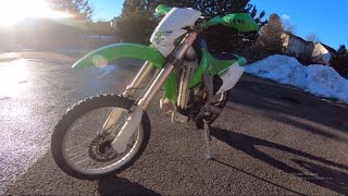 How to install a tail light on a dirt bike